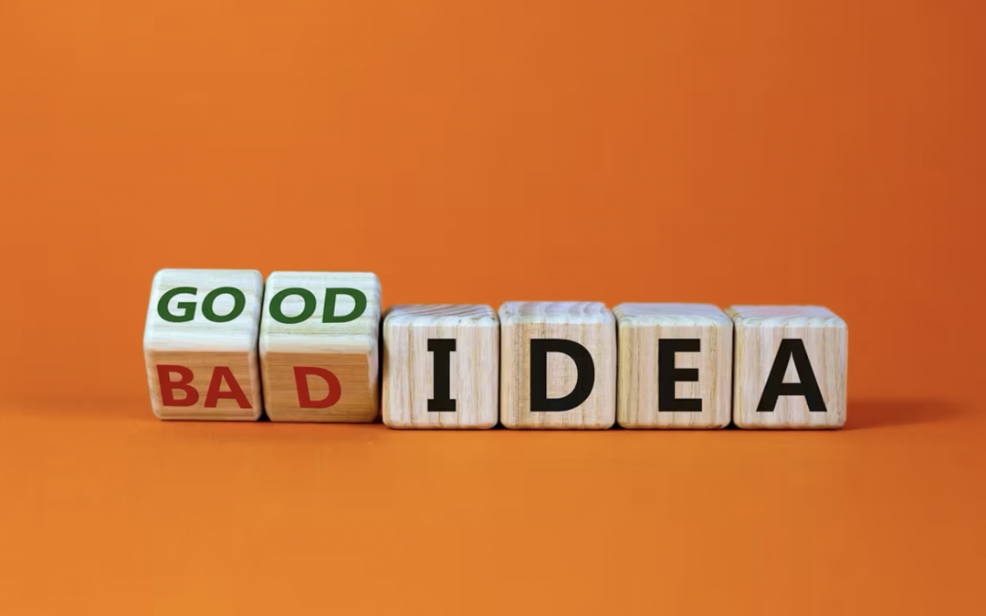 ¡No las descartes! Y descubre el poder oculto de las malas ideas 